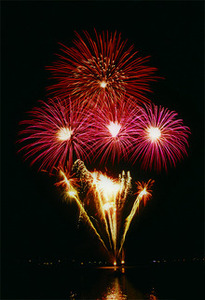 Agence Immobilire Cabanis La Cadire d'Azur / Feu d'artifice 