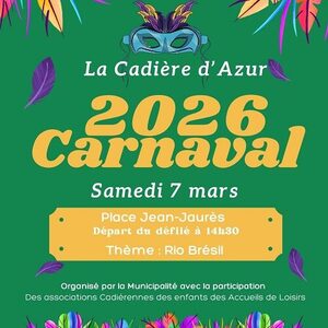 Vivez la fureur de Rio au Carnaval de La Cadi�re avec votre agence  Orpi Cabanis !